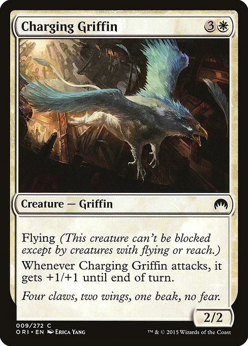 Griffon chargeur|Charging Griffin