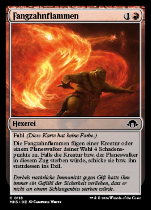 Fanged Flames (Modern Horizons 3 #118)