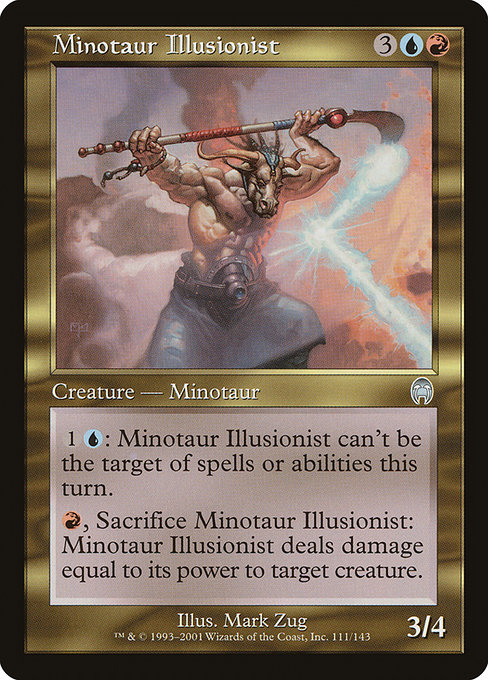 Minotaur Illusionist · Apocalypse (APC) #111 · Scryfall Magic The 