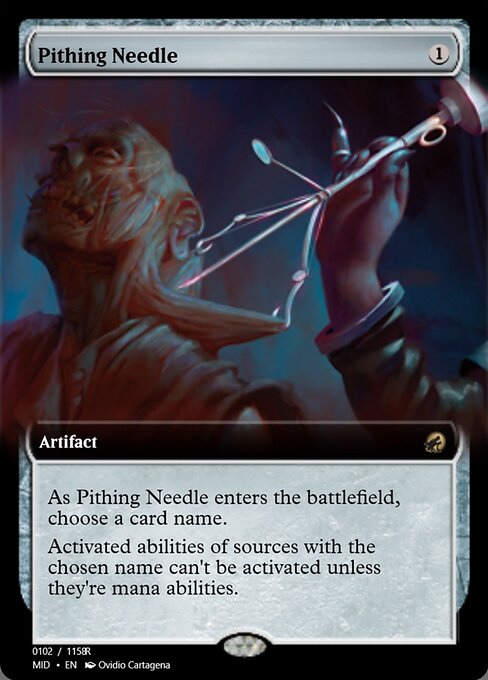 Pithing Needle (Magic Online Promos #94084)