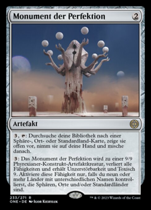 Monument to Perfection (Phyrexia: All Will Be One #233)