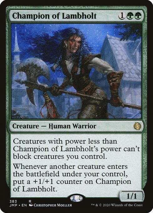 Championne de Lambholt|Champion of Lambholt