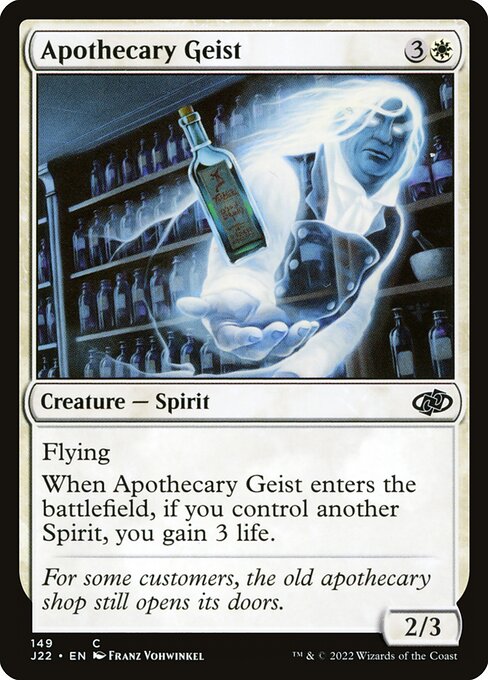 Geist apothicaire|Apothecary Geist