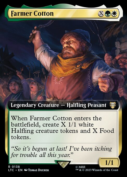 Farmer Cotton (Extended Art)