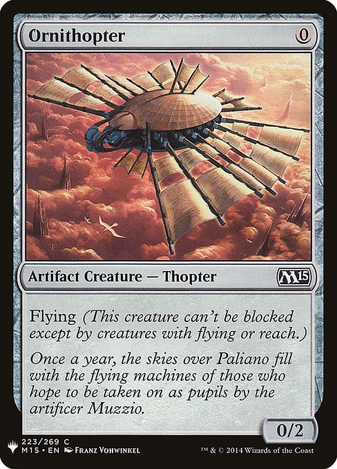 Ornithopter (The List #M15-223)