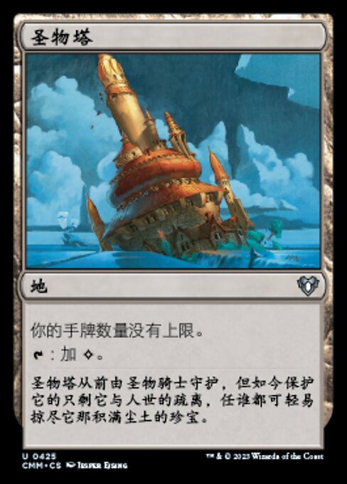 Reliquary Tower (Commander Masters #425)