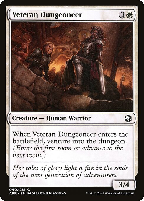 Veteran Dungeoneer card image