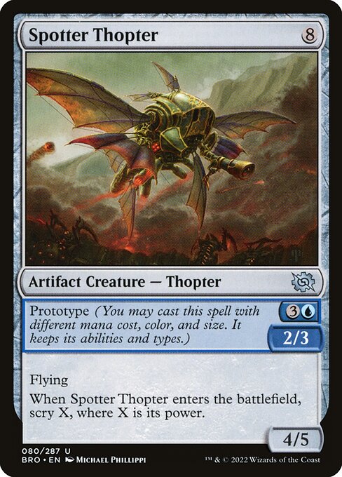 Spotter Thopter (The Brothers' War #80)