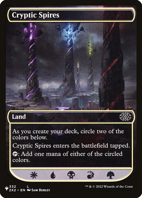 Cryptic Spires (The List #2X2-332)