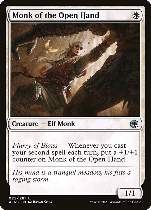 Monk of the Open Hand card image