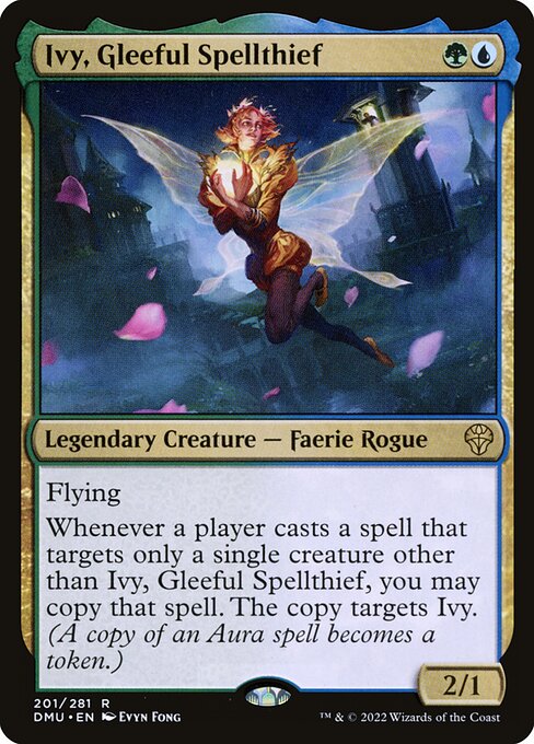 Ivy, Gleeful Spellthief (Dominaria United #201)