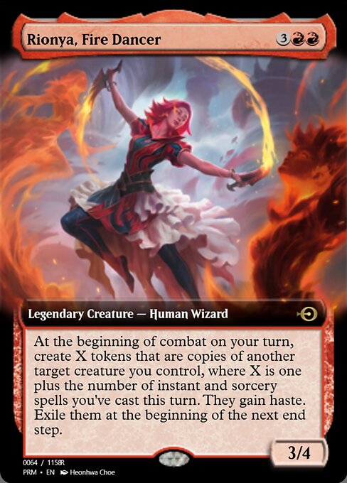 Rionya, Fire Dancer (Magic Online Promos #90100)