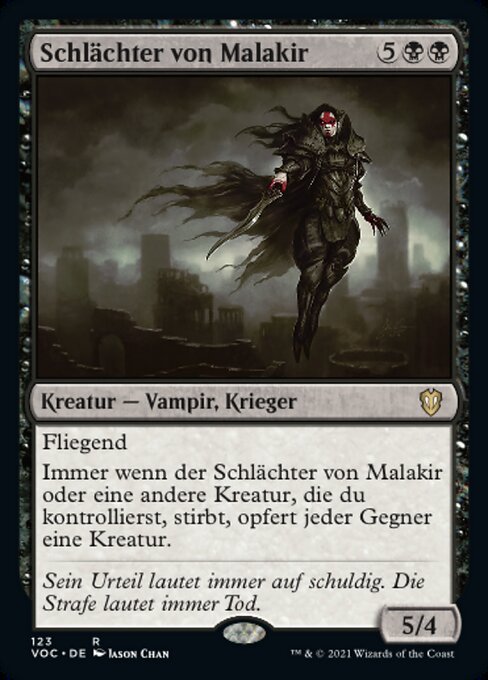 Butcher of Malakir (Crimson Vow Commander #123)