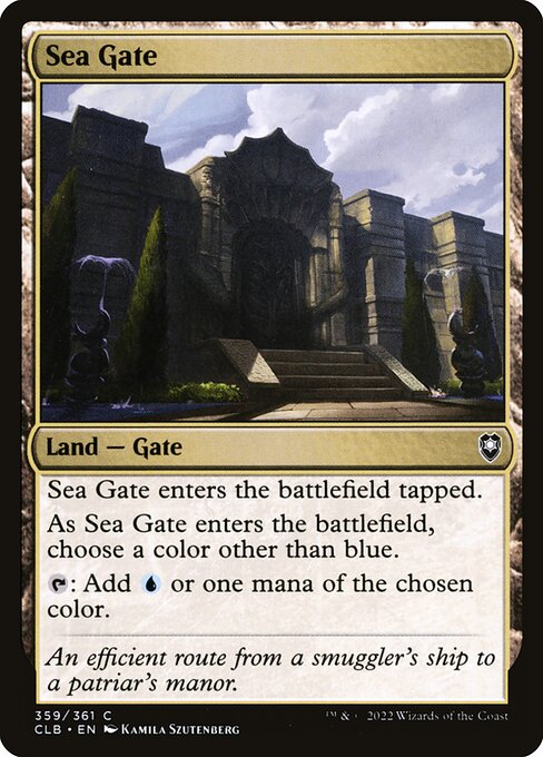 Sea Gate (Commander Legends: Battle for Baldur's Gate #359)