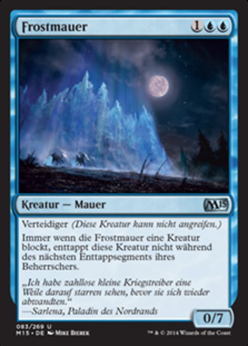 Wall of Frost (Magic 2015 #83)
