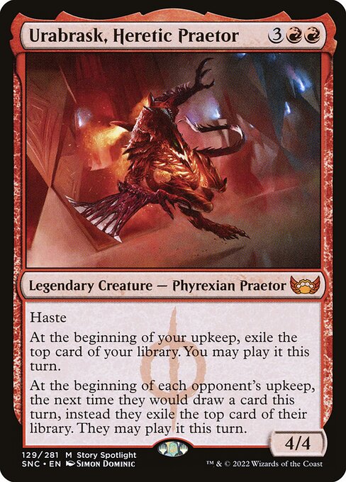 Urabrask, Heretic Praetor (snc) 129 Urabrask, Heretic Praetor (snc) 129