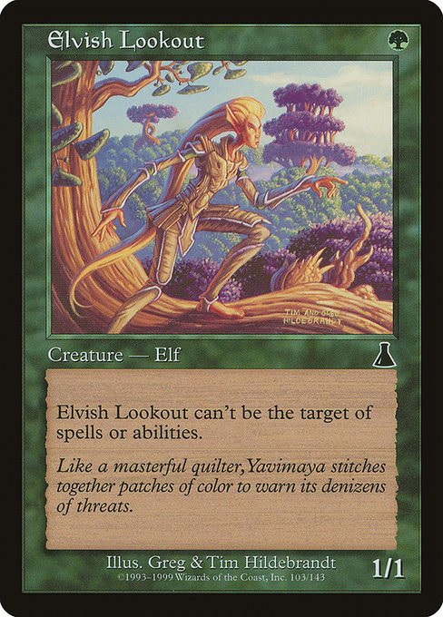 Elvish Lookout (Urza's Destiny #103)