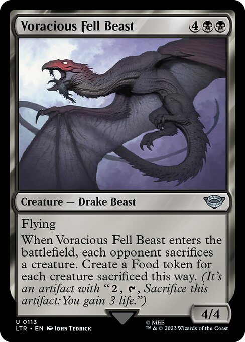 Abominable bête vorace|Voracious Fell Beast