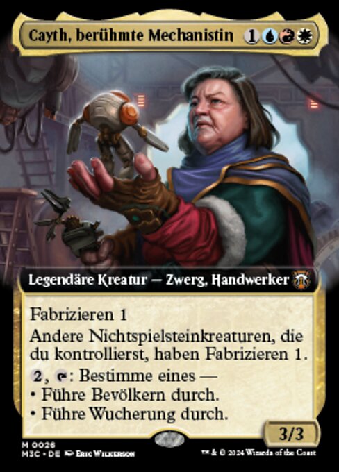 Cayth, Famed Mechanist (Modern Horizons 3 Commander #26)