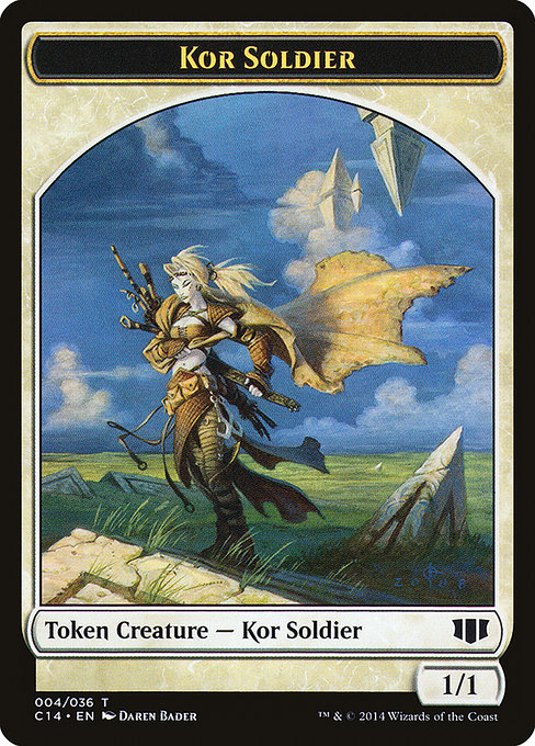 Kor Soldier (Commander 2014 Tokens #4)
