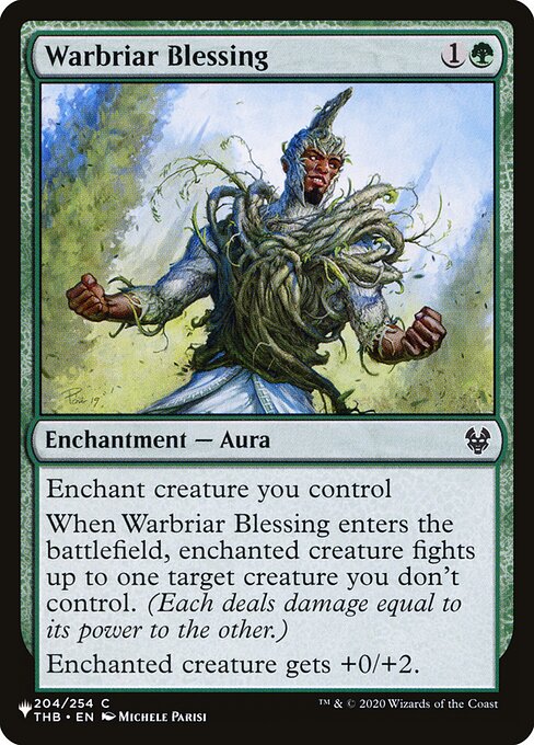 Warbriar Blessing (The List #THB-204)