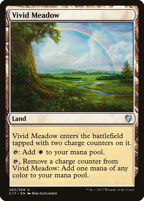 Vivid Meadow (Commander 2017 #293)