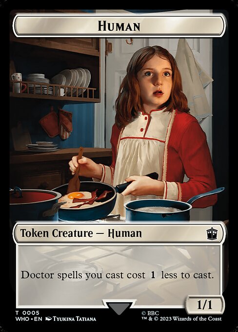 Human card image