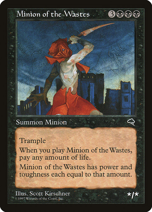 Minion of the Wastes (Tempest #146)