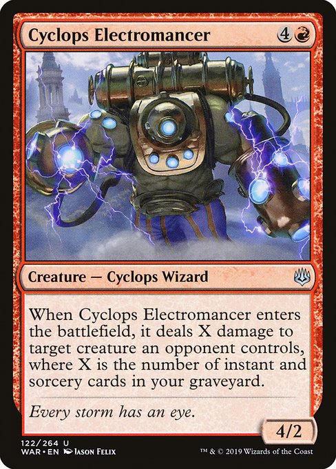 Électromancien cyclope|Cyclops Electromancer