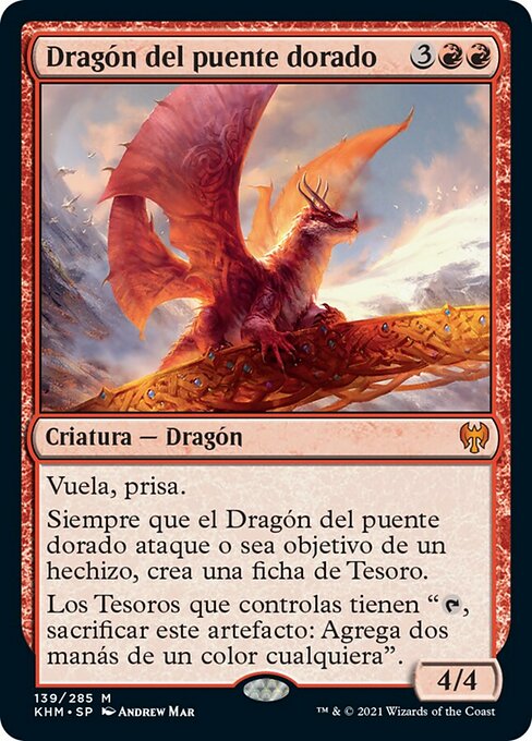 Goldspan Dragon (Kaldheim #139)
