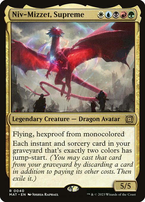 Niv-Mizzet, Supreme (mat) 40