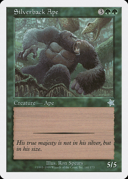 Silverback Ape card image