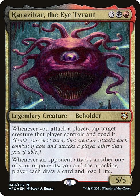 Karazikar, the Eye Tyrant (afc) 49 Karazikar, the Eye Tyrant (afc) 49