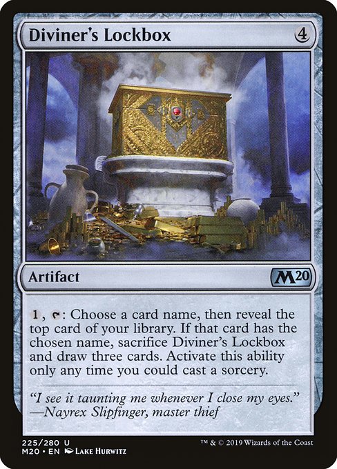 Diviner's Lockbox (Core Set 2020 #225)