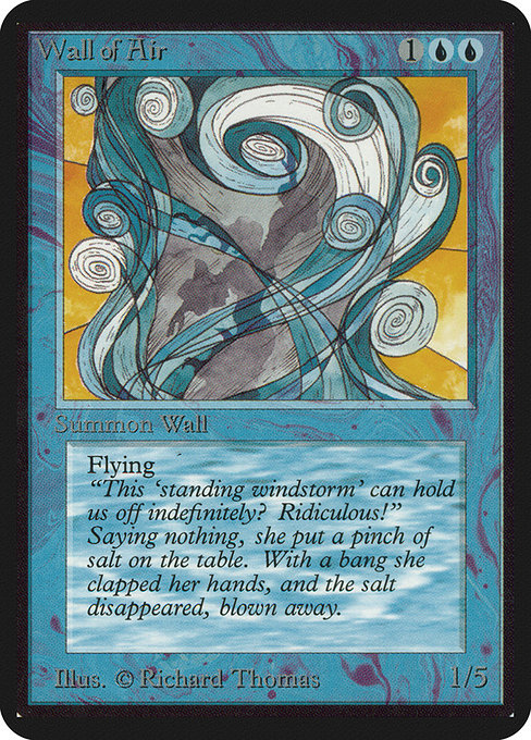 Wall of Air (Limited Edition Alpha #89)