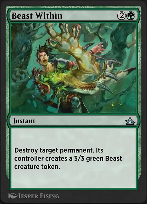 Beast Within magic the gathering card art