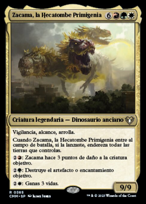 Zacama, Primal Calamity (Commander Masters #365)