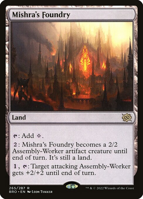 Mishra's Foundry (The Brothers' War #265)