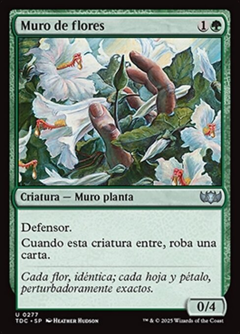 Muro de flores