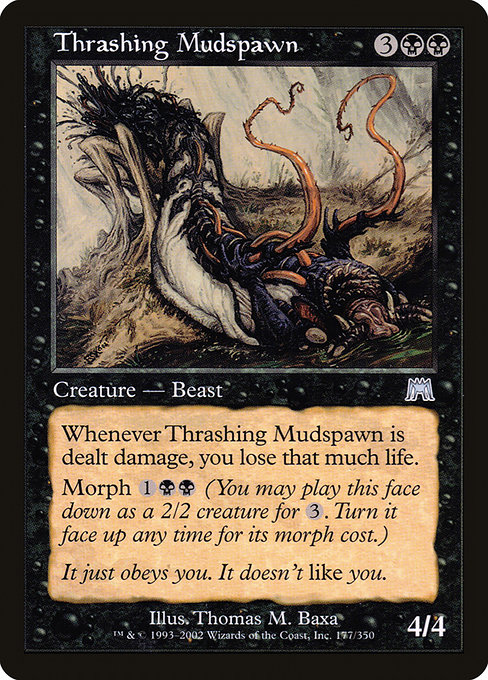 Thrashing Mudspawn (Onslaught #177)
