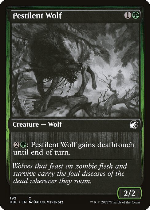 Pestilent Wolf (Innistrad: Double Feature #192)