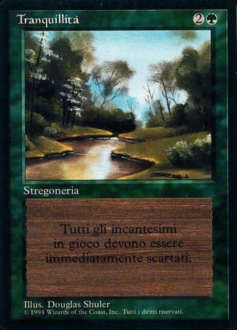 Tranquility (Foreign Black Border #221)