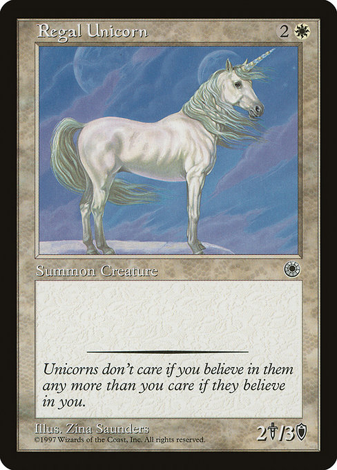 Licorne royale|Regal Unicorn