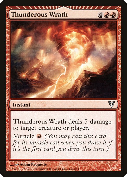 Thunderous Wrath (avr) 160
