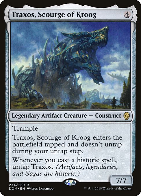 Traxos, Scourge of Kroog card image