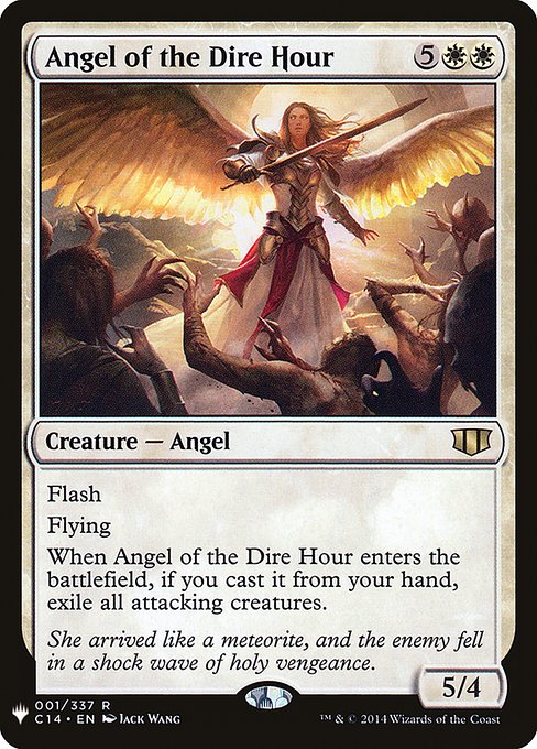 Angel of the Dire Hour (The List #C14-1)