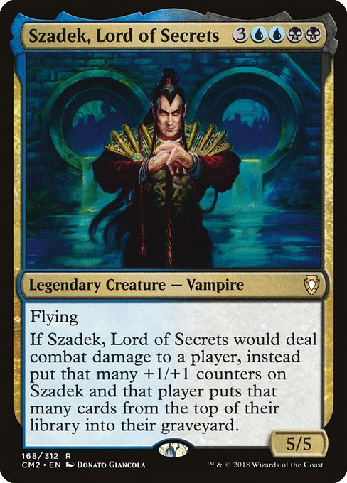 Szadek, Lord of Secrets (Commander Anthology Volume II #168)