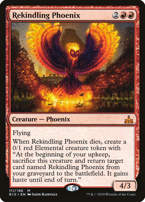 Rekindling Phoenix card image