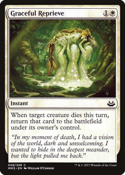 Graceful Reprieve (Modern Masters 2017 #8)