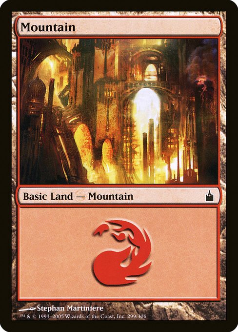 Mountain (Ravnica: City of Guilds #299)